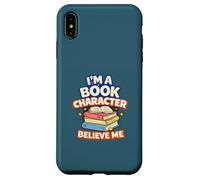 Custodia per iPhone XS Max Umorismo da topo di biblioteca, Lettura di umorismo Libro Nerd Barzellette