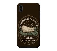 Custodia per iPhone XS Max Umorismo della lettura degli amanti dei libri per fan della narrativa e sognatori