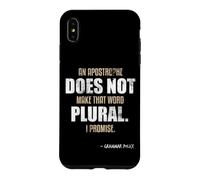 Custodia per iPhone XS Max Un apostrofo non rende la parola grammatica inglese plurale