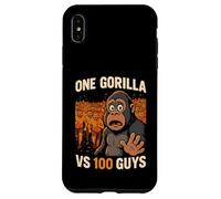 Custodia per iPhone XS Max Un Gorilla Vs 100 Ragazzi Cento Uomini Meme