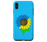Custodia per iPhone XS Max Una bandiera ucraina con il girasole Ucraina