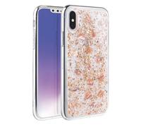Custodia per iPhone Xs Max UNIQ Luminence trasparente oro rosa