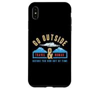 Custodia per iPhone XS Max Vai al di fuori del nomade di viaggio prima di esaurire il tempo