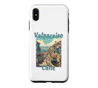 Custodia per iPhone XS Max Valparaiso Cile Vintage Costiera Viaggio Vacanza Vacanza