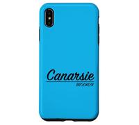 Custodia per iPhone XS Max Vecchia scuola New York Retro Canarsie Brooklyn Quartiere