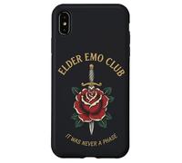Custodia per iPhone XS Max Vecchio Emo Club Rose Retro