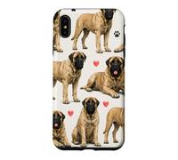 Custodia per iPhone XS Max Vecchio Mastino Inglese Modello