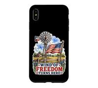 Custodia per iPhone XS Max Vento della Libertà Texas Heartland