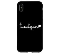 Custodia per iPhone XS Max Ventuno, 21 anni, carino per le donne per il suo 21° compleanno