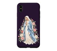 Custodia per iPhone XS Max Vergine Maria Preghiera cattolica e devozione mariana