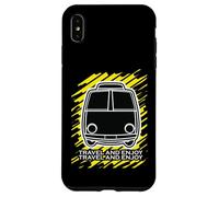 Custodia per iPhone XS Max Viaggia e goditi Vintage Van Retro Road Trip