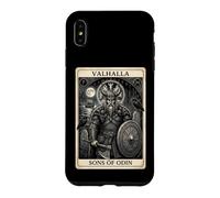 Custodia per iPhone XS Max Vichinghi Figli di Odino Norreno Warrior Valhalla Odin Tarocchi