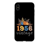 Custodia per iPhone XS Max Vintage 1956 floreale hippie Groovy Wildflower 70° compleanno