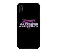 Custodia per iPhone XS Max Vintage Arcade Retro Wave Mese di sensibilizzazione sull'autismo armato