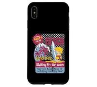 Custodia per iPhone XS Max Vintage Beach Surf Aspettando l'onda