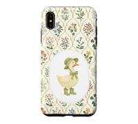 Custodia per iPhone XS Max Vintage Cottagecore Duck Dainty Whimsy Garden