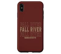 Custodia per iPhone XS Max Vintage Fall River Massachusetts