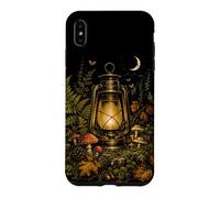Custodia per iPhone XS Max Vintage Foresta Lanterna Autunno Campeggio Natura Boschi For