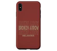 Custodia per iPhone XS Max Vintage Freccia Rotta Oklahoma