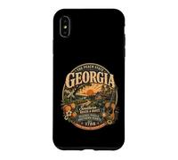 Custodia per iPhone XS Max Vintage Georgia Peach State Southern Roots