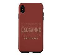 Custodia per iPhone XS Max Vintage Lausanne Svizzera