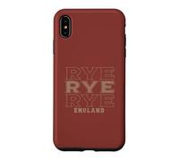 Custodia per iPhone XS Max Vintage Rye Inghilterra