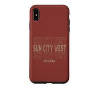 Custodia per iPhone XS Max Vintage Sun City West Arizona