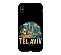 Custodia per iPhone XS Max Vintage Tel Aviv Israele Viaggio Souvenir Landmark Gift
