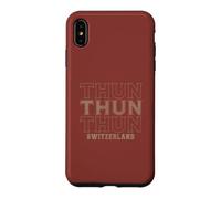 Custodia per iPhone XS Max Vintage Thun Svizzera