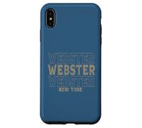 Custodia per iPhone XS Max Vintage Webster New York