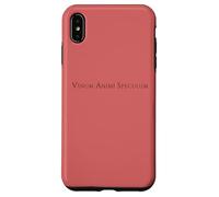 Custodia per iPhone XS Max Vinum Animi Speculum Citazione Latina