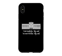 Custodia per iPhone XS Max VISITA PEMBERLEY NON SARÀ A CASA hanno detto Jane Austen Meme