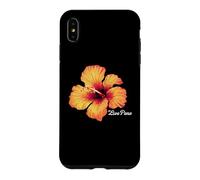 Custodia per iPhone XS Max Vivere Pono ibisco Hawaii equilibrio natura armonia aloha ohana