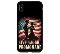 Custodia per iPhone XS Max Vivi, ridi, Promenade Square Dance Style