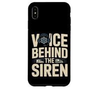 Custodia per iPhone XS Max Voce Dietro Il Dispatcher Di Emergenza Sirena EMS