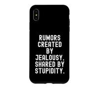 Custodia per iPhone XS Max Voci create dalla gelosia condivise da Stupidity Mindful