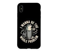 Custodia per iPhone XS Max Voglio essere l'intero problema Trash Frog