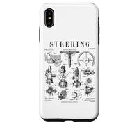Custodia per iPhone XS Max Volante Auto Meccanico Auto Vintage Brevetto