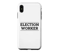 Custodia per iPhone XS Max Volontario del seggio elettorale