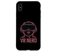 Custodia per iPhone XS Max VR Nerd Futuristico Tech Design