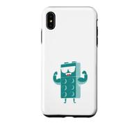 Custodia per iPhone XS Max Want To See My Six Pack Giocattoli di costruzione di edifici