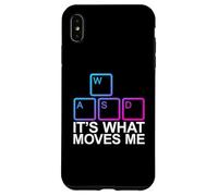 Custodia per iPhone XS Max WASD It's What Moves Me