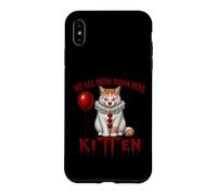 Custodia per iPhone XS Max We All Meow Clown Cat Kitten Halloween Humor
