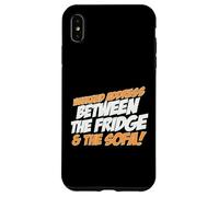 Custodia per iPhone XS Max WEEKEND ADDRESS BETWEEN THE FRIDGE AND THE SOFA