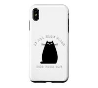 Custodia per iPhone XS Max When all else fails, hug your cat