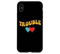 Custodia per iPhone XS Max where i go trouble follows couple