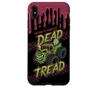 Custodia per iPhone XS Max Where the Dead Tread Zombie Off-Road Monster Truck