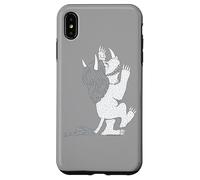 Custodia per iPhone XS Max Where the Wild Things Are Three Horned Monster