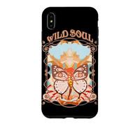 Custodia per iPhone XS Max Wild Soul Farfalla Mistico Retro Art
