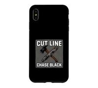 Custodia per iPhone XS Max Wildland Firefighter Hotshot Cut Line Chase Black